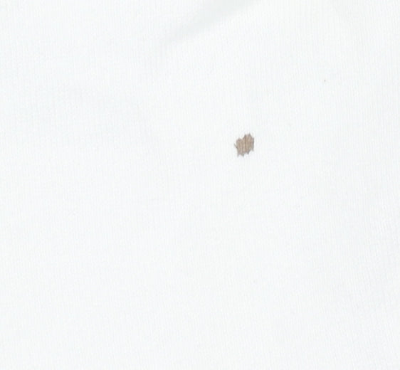 Barbour Women's White Striped Long Sleeve Hawkins Cotton Top UK 14