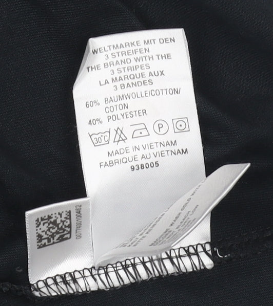 Adidas Men’s Black 2XL Climalite 1/2 Zip Pullover Sweatshirt