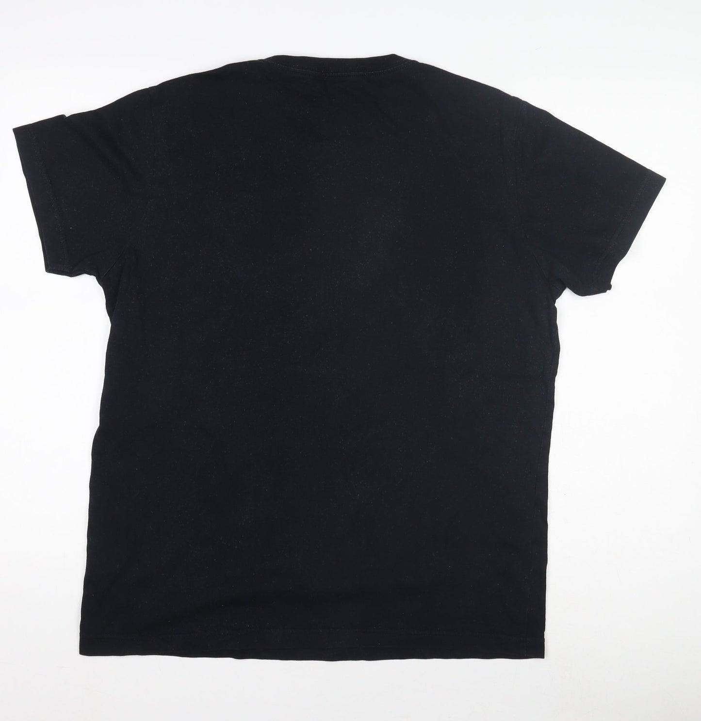 vt Womens Black XL Basic Crew Neck Graphic T-Shirt