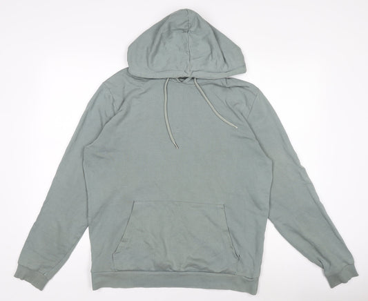 ASOS Men's Green Pullover Hoodie Size M Regular Fit