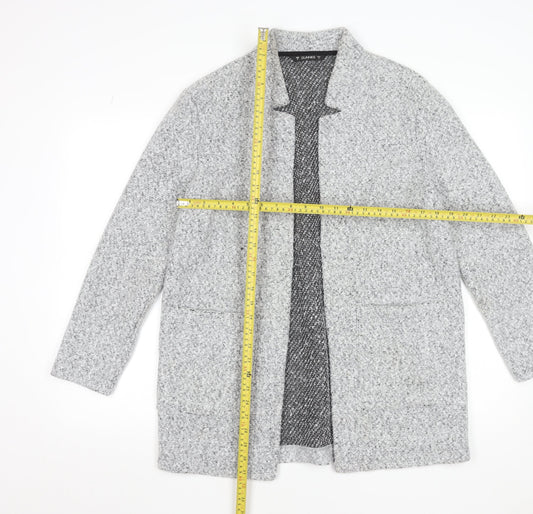 Dunnes Stores Women’s Grey Tweed Coatigan Size S Regular