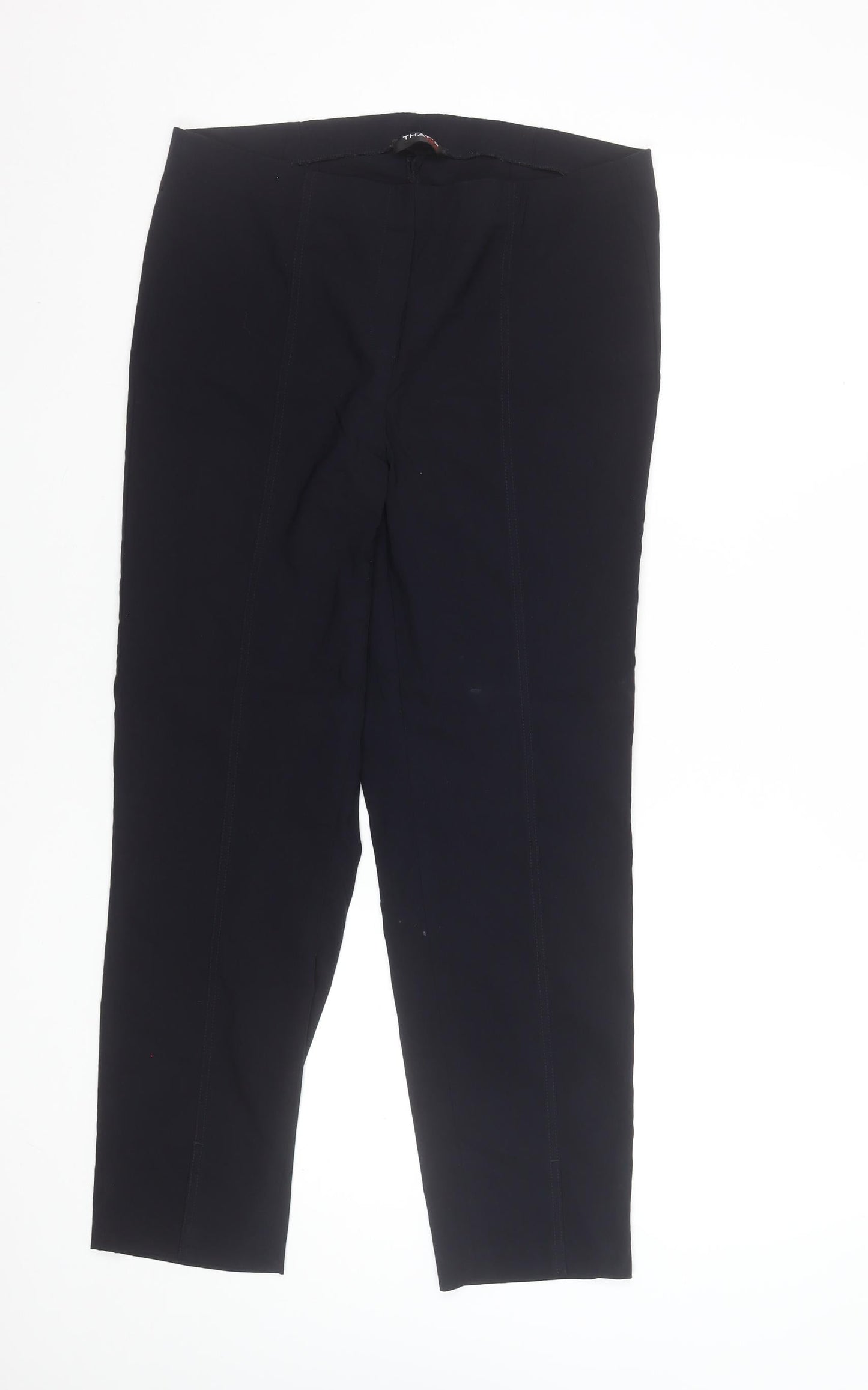 That's Me Women's Black Size 18 Straight Leg Trousers