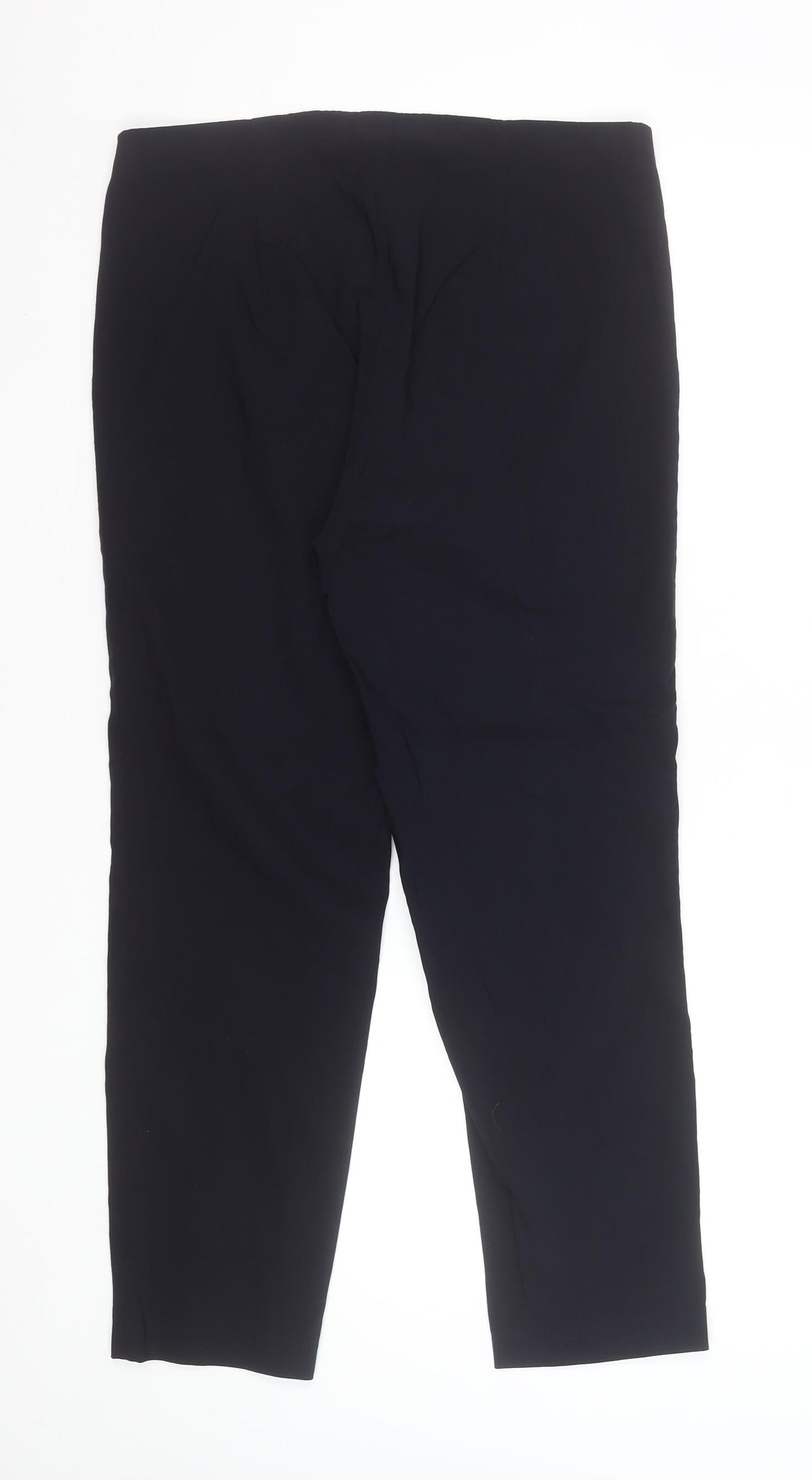 That's Me Women's Black Size 18 Straight Leg Trousers