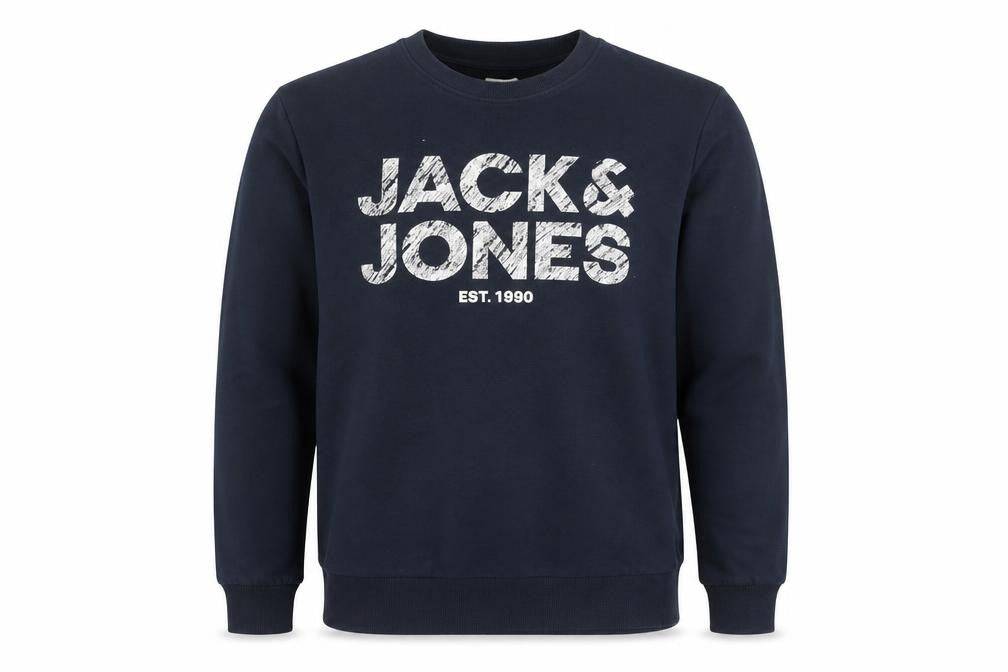 Mens UK M Regular JACK & JONES Blue Pullover Sweatshirt