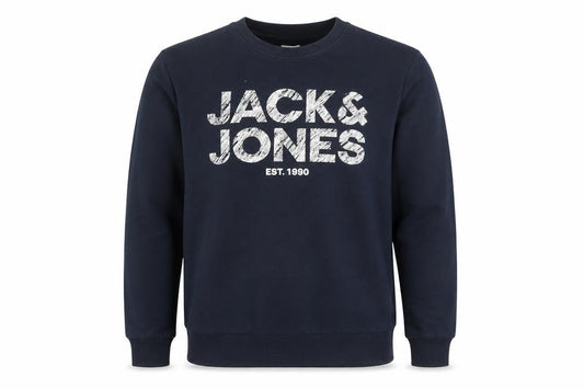 Mens UK M Regular JACK & JONES Blue Pullover Sweatshirt