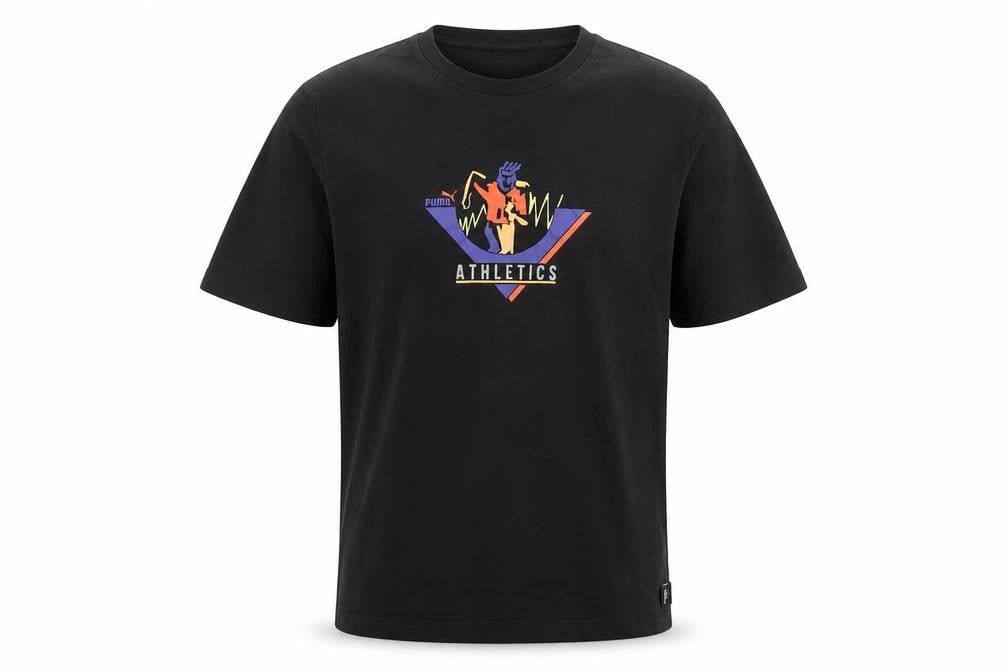 Mens UK Size XL PUMA Black  Cotton T-Shirt
