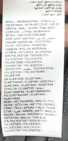 Puma Men's Grey XL Track Jacket 1/4 Zip Lightweight Running Top