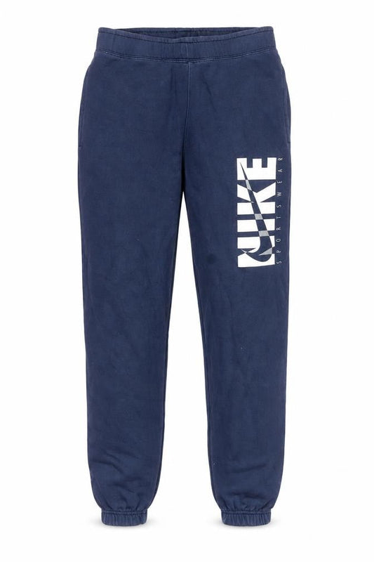 Nike Men Blue XS Jogger Sweatpants Cotton Fleece Tapered