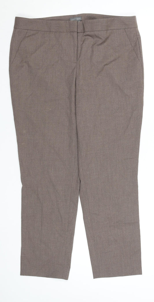 Vince Camuto Women's Brown Size 8 Stretch Dress Pants