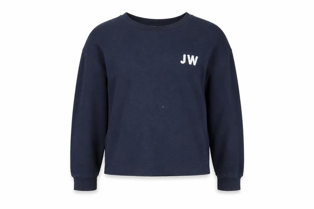 Womens UK 10 Regular Jack Wills Blue Pullover Sweatshirt