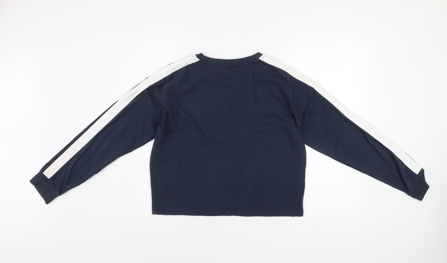 Jack Wills Women's Navy Blue Crew Neck Pullover Sweatshirt UK 10