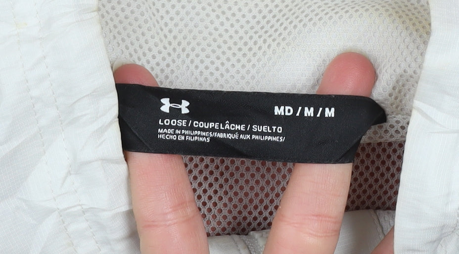 Under Armour Men's Multicoloured Pullover Hoodie M Relaxed Fit Lightweight