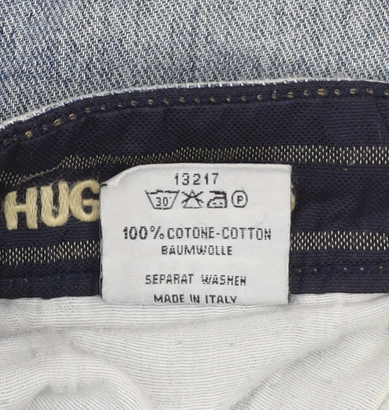 Hugo Boss Men’s Blue Alabama Straight Leg Jeans W30 L32 Denim