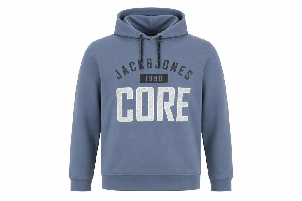 Mens UK M Regular JACK & JONES Blue Pullover Hoodie