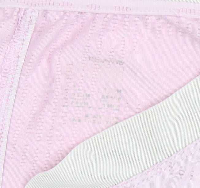 Nike Women’s Pink Short Sleeve V-Neck Athletic Top M