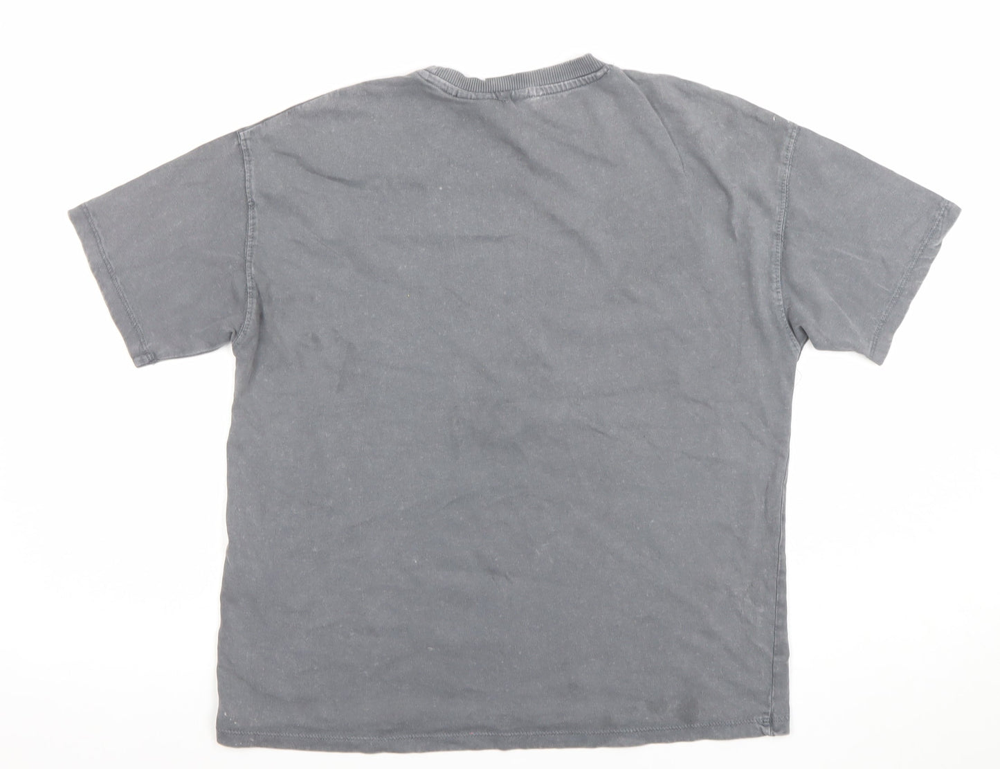 ZARA Girls Grey The Beatles Graphic T-Shirt 10-11 Years All You Need Is Love