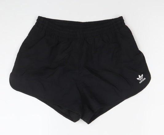 Adidas Women's Black Size 10 Running & Training Athletic Shorts