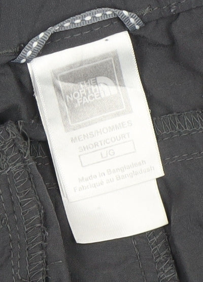 The North Face Men's Black Nylon Cargo Trousers L Lightweight Outdoor