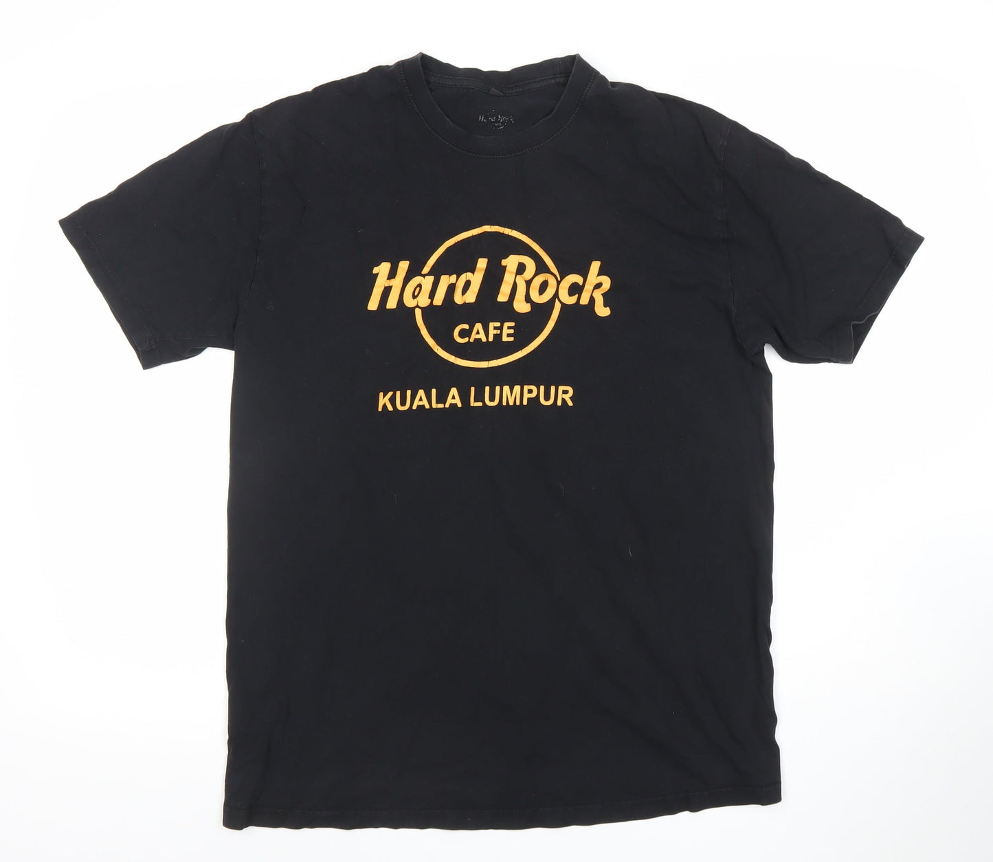 Mens UK Size XL Hard Rock Cafe Black  Cotton T-Shirt