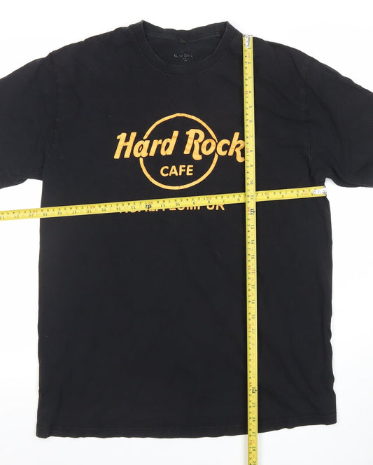 Mens UK Size XL Hard Rock Cafe Black  Cotton T-Shirt