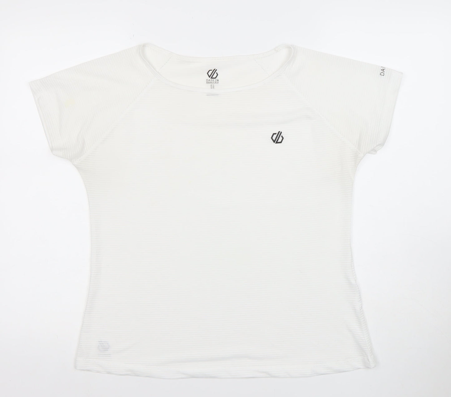 Dare 2B Womens White UK 14 Lightweight Quick Dry T-Shirt