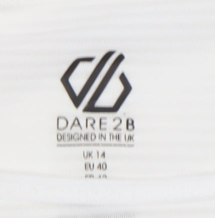 Dare 2B Womens White UK 14 Lightweight Quick Dry T-Shirt