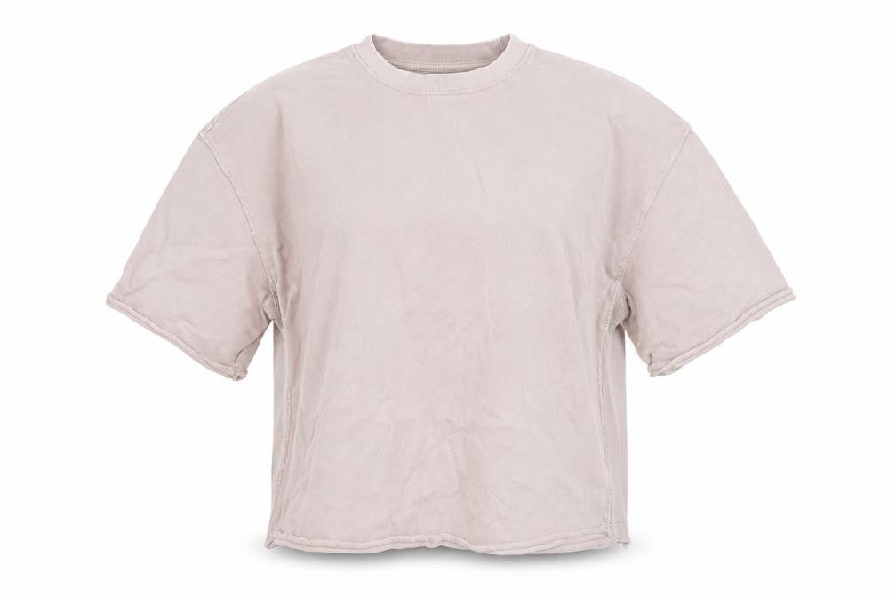 Front view of Dunnes Women’s Pink Cotton Relaxed Fit Short Sleeve T-Shirt M