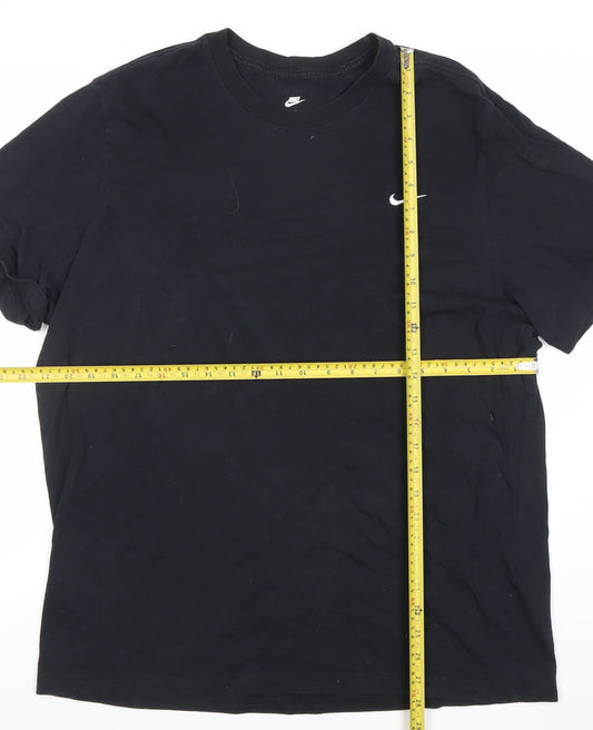 Nike Men's Black XL Cotton Crew Neck Short Sleeve Sports T-Shirt