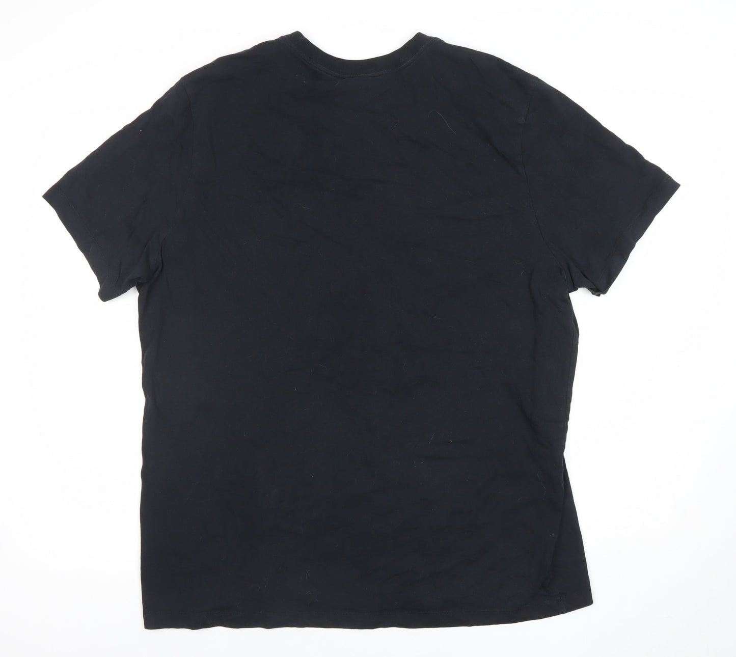 Nike Men's Black XL Cotton Crew Neck Short Sleeve Sports T-Shirt