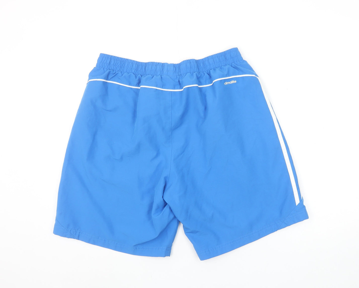 Adidas Men's Blue Large Athletic Quick Dry Activewear Shorts