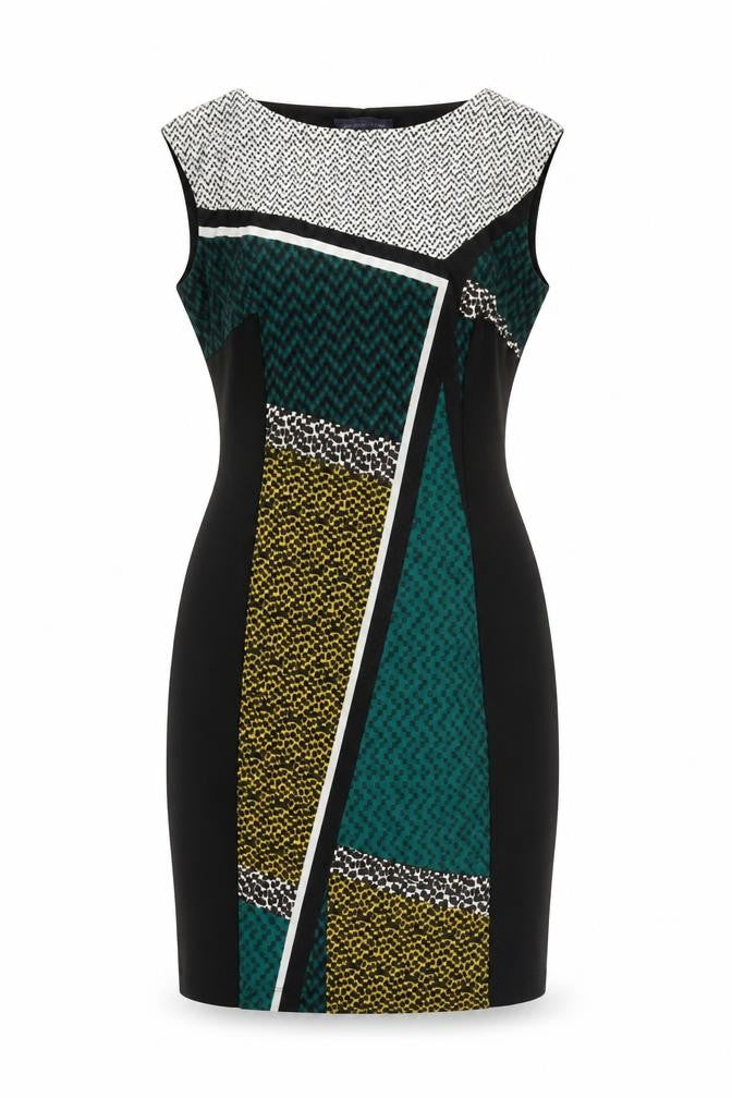 Marks and Spencer Women's Multicoloured Petite Size 10 Sheath Dress