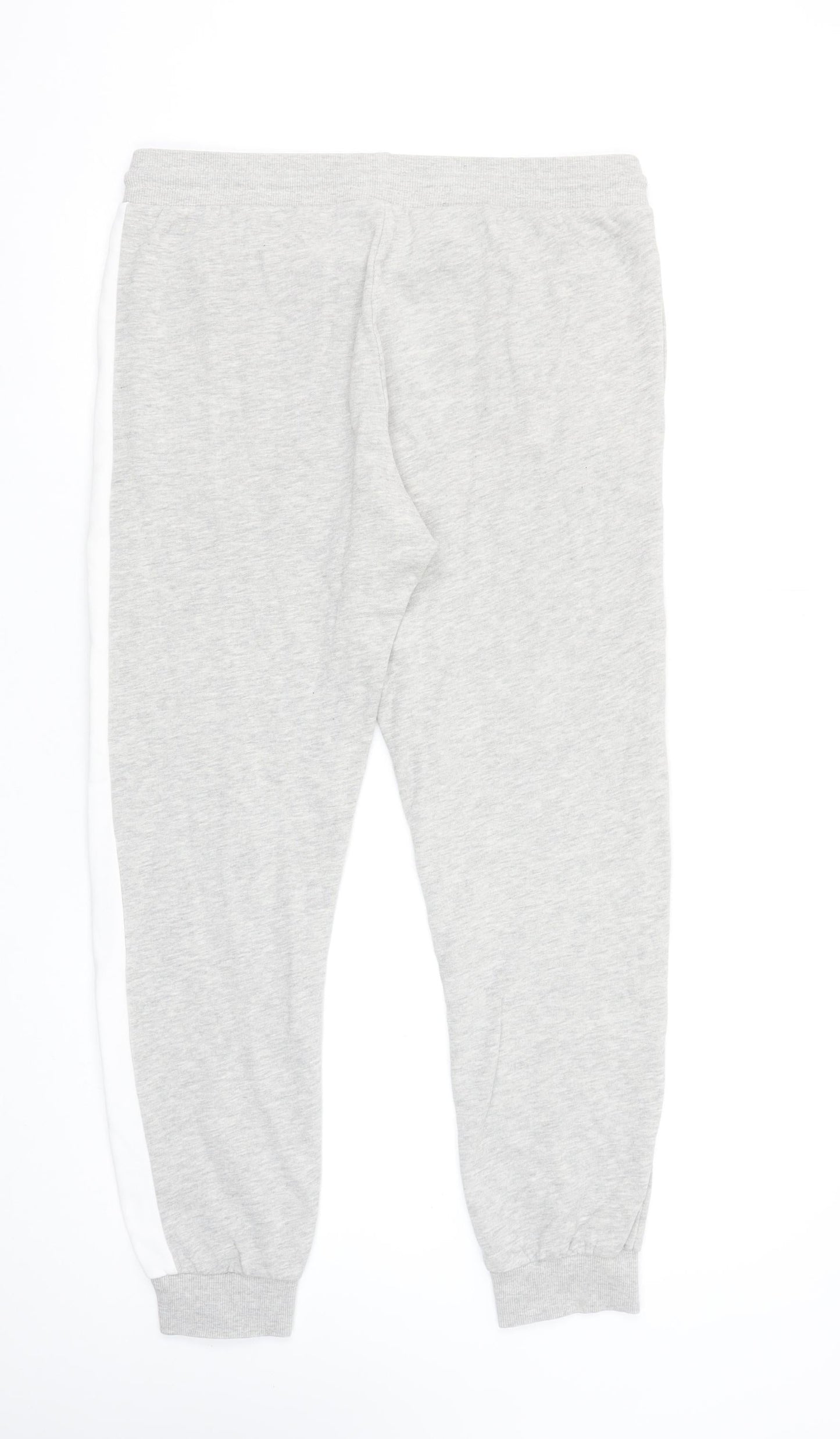 Jack & Jones Mens Grey Jogger Trousers Medium Regular Fit