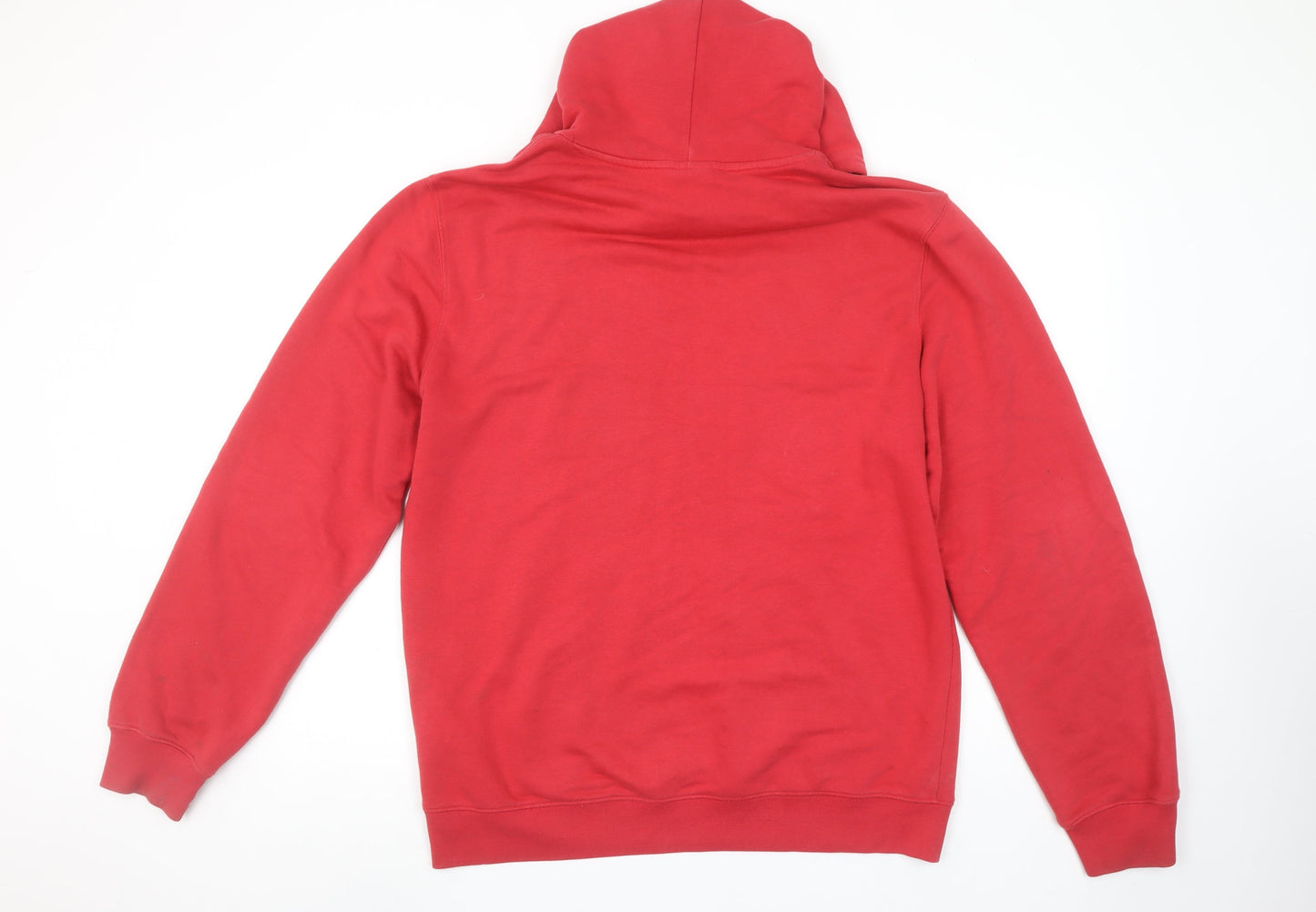 Champion Men's Red XL Pullover Hoodie with Logo