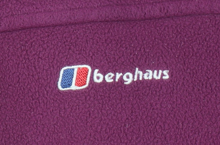 Berghaus Women’s Purple Fleece Full Zip Jacket Size 14