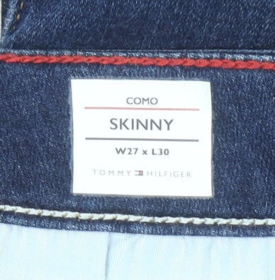 Tommy Hilfiger Women Blue Skinny Jeans Size 10 Slim Fit Denim