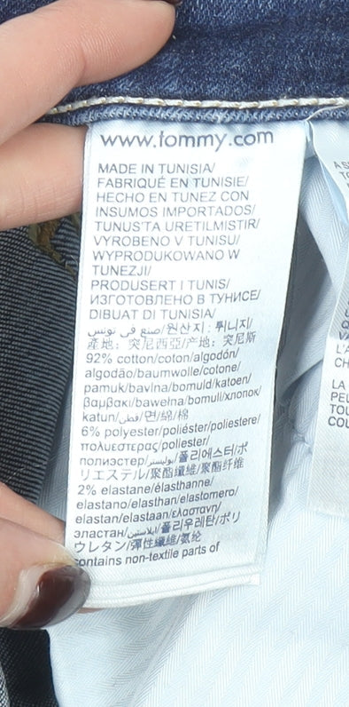 Tommy Hilfiger Women Blue Skinny Jeans Size 10 Slim Fit Denim