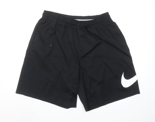 Nike Men's Black XXL Dri-FIT Athletic Shorts Lightweight Gym Wear