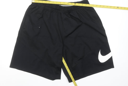 Nike Men's Black XXL Dri-FIT Athletic Shorts Lightweight Gym Wear