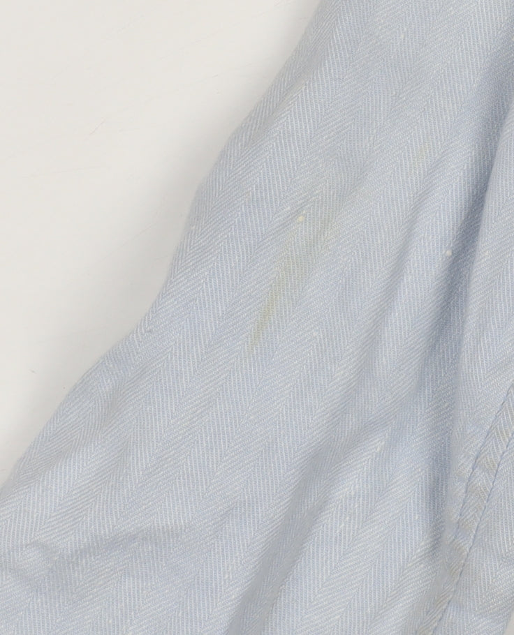 Joules Women’s Blue Linen Cotton Blazer UK 8 Classic Style