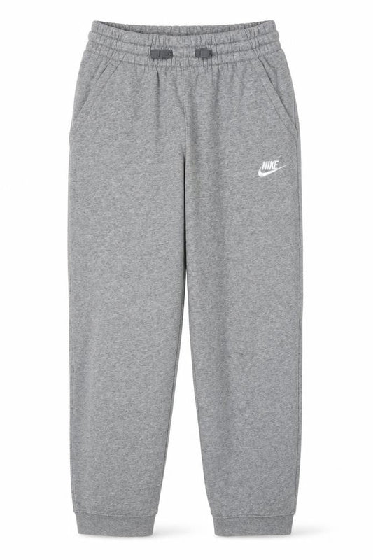 Nike Girls Grey XL Fleece Jogger Sweatpants with Elastic Waist