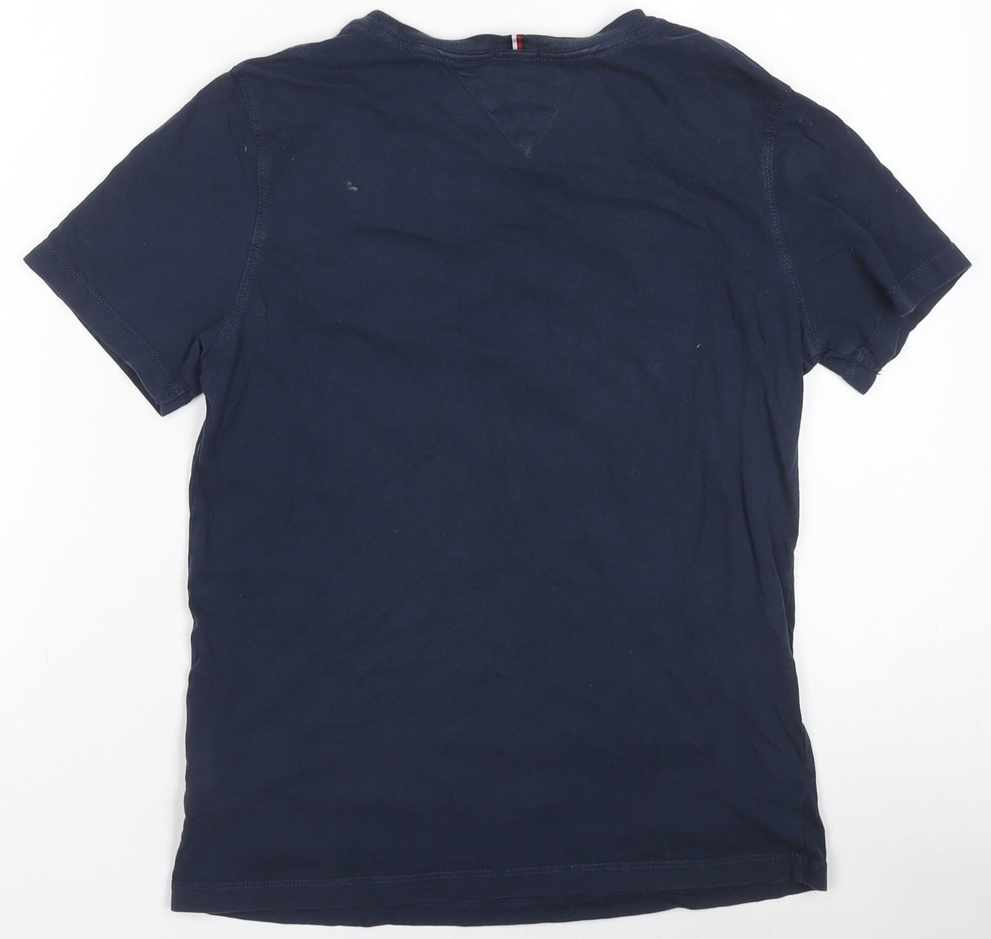 Tommy Hilfiger Boys Blue Graphic Logo T-Shirt Size 164