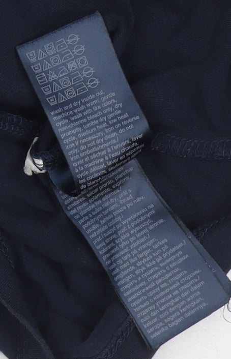 Tommy Hilfiger Boys Blue Graphic Logo T-Shirt Size 164