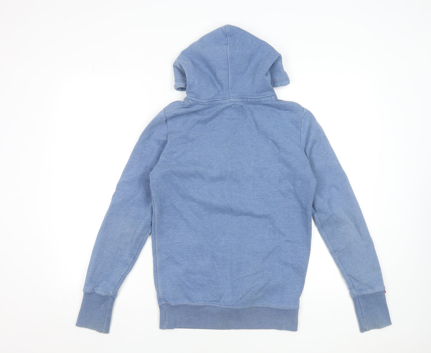 Mens UK S Regular Superdry Blue Pullover Hoodie