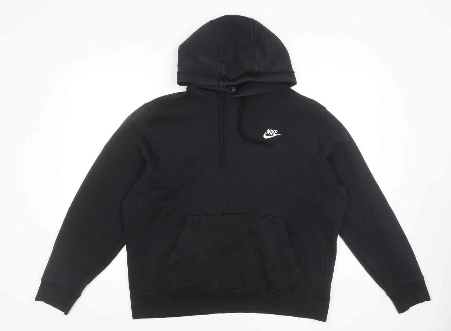 Nike Men's Black Pullover Hoodie Size L Sports Fleece