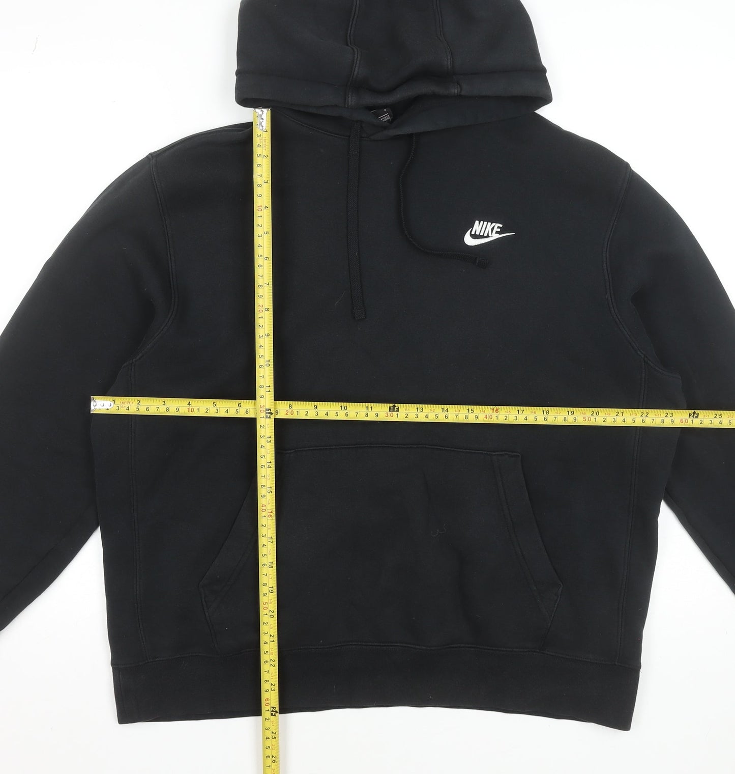 Nike Men's Black Pullover Hoodie Size L Sports Fleece