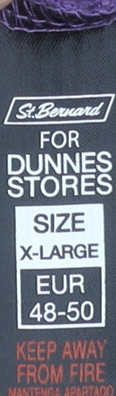 St. Bernard for Dunnes Stores Purple Cotton Blend Women's XL Sweatshirt