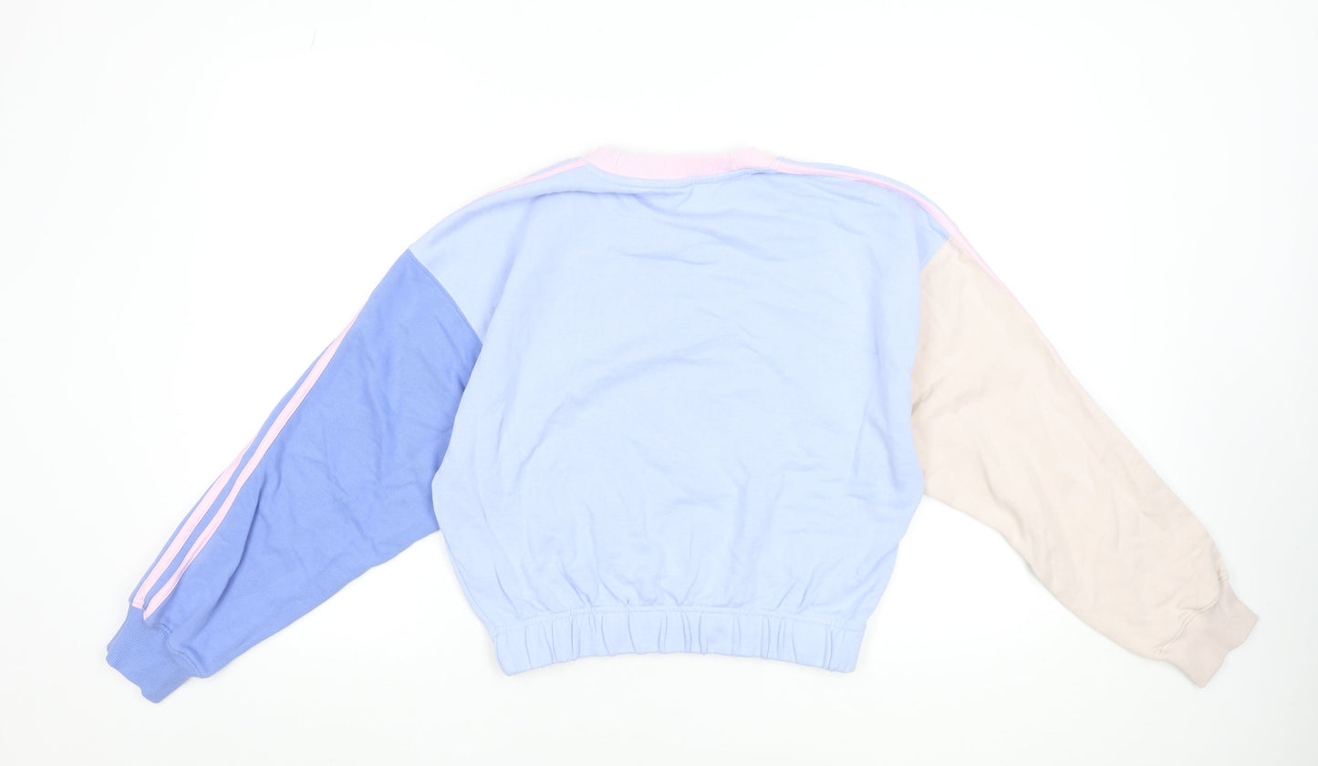 Adidas Women’s Multicoloured XS Crew Neck Pullover Sweatshirt