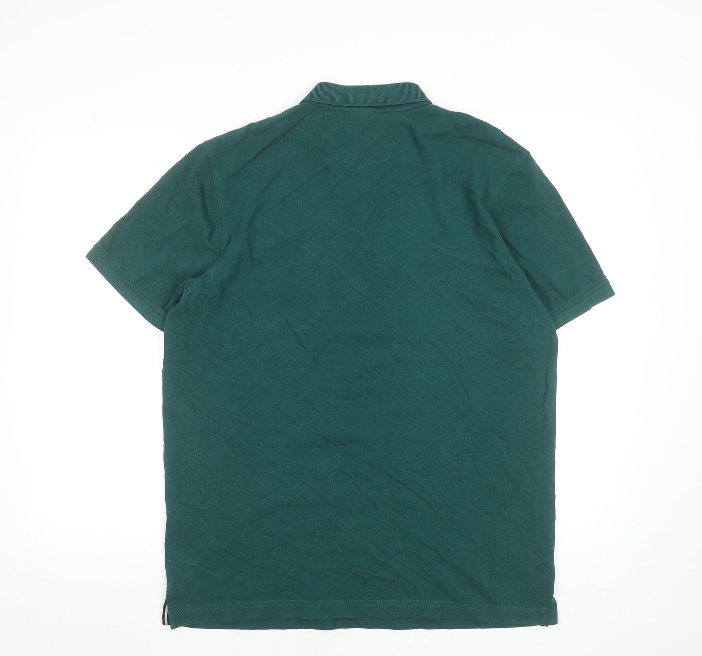 Lerros Men's Green XL Cotton Polo Shirt Short Sleeve Casual