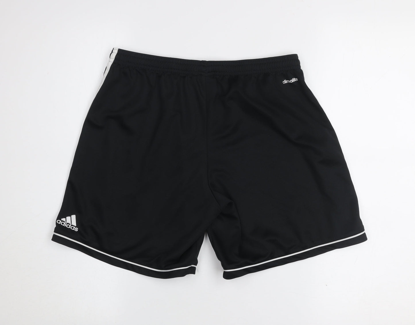 Adidas Womens Black Size 12 Athletic Shorts Climalite Quick Dry