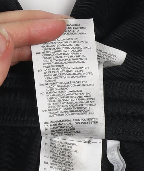 Adidas Womens Black Size 12 Athletic Shorts Climalite Quick Dry